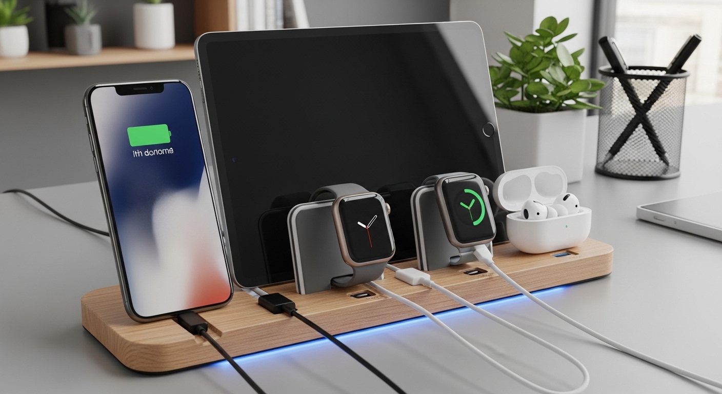 How to Set Up a Multi-Device Charging and Connectivity Station — Cable Management, Power Safety, and Desk Optimization Tips