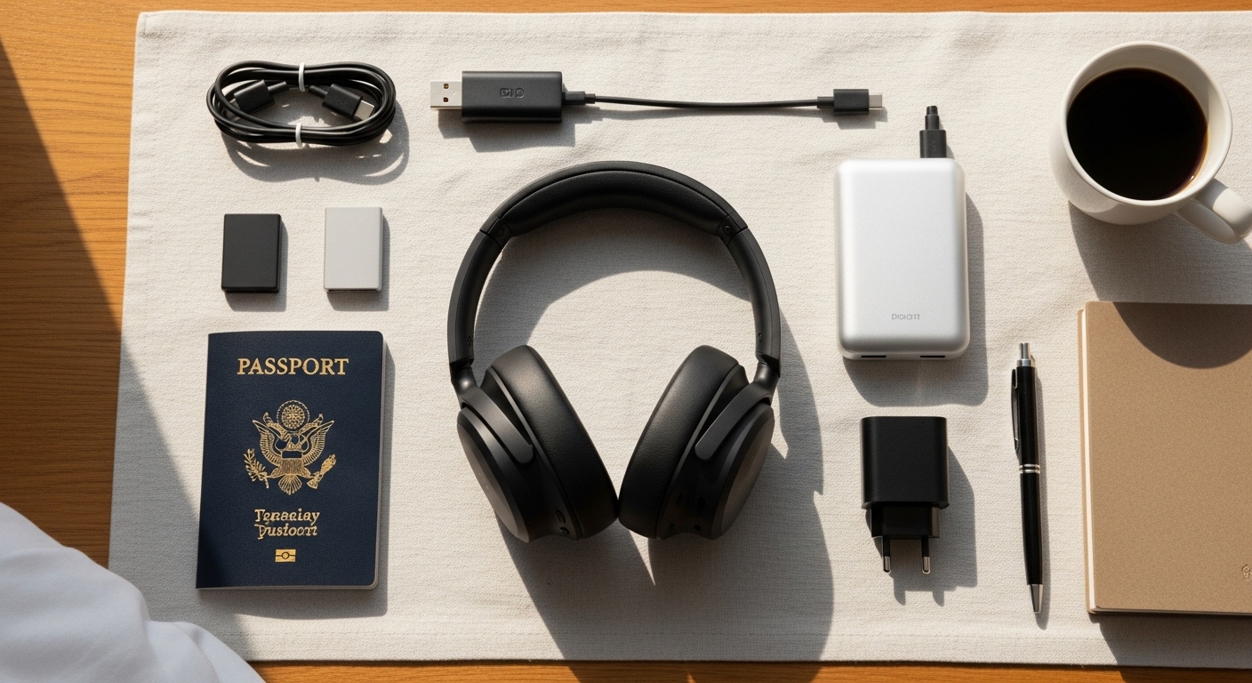 Best Noise-Cancelling Headphones for Travel and Remote Work — Strong ANC, Comfortable Fit, and Long Battery Performance